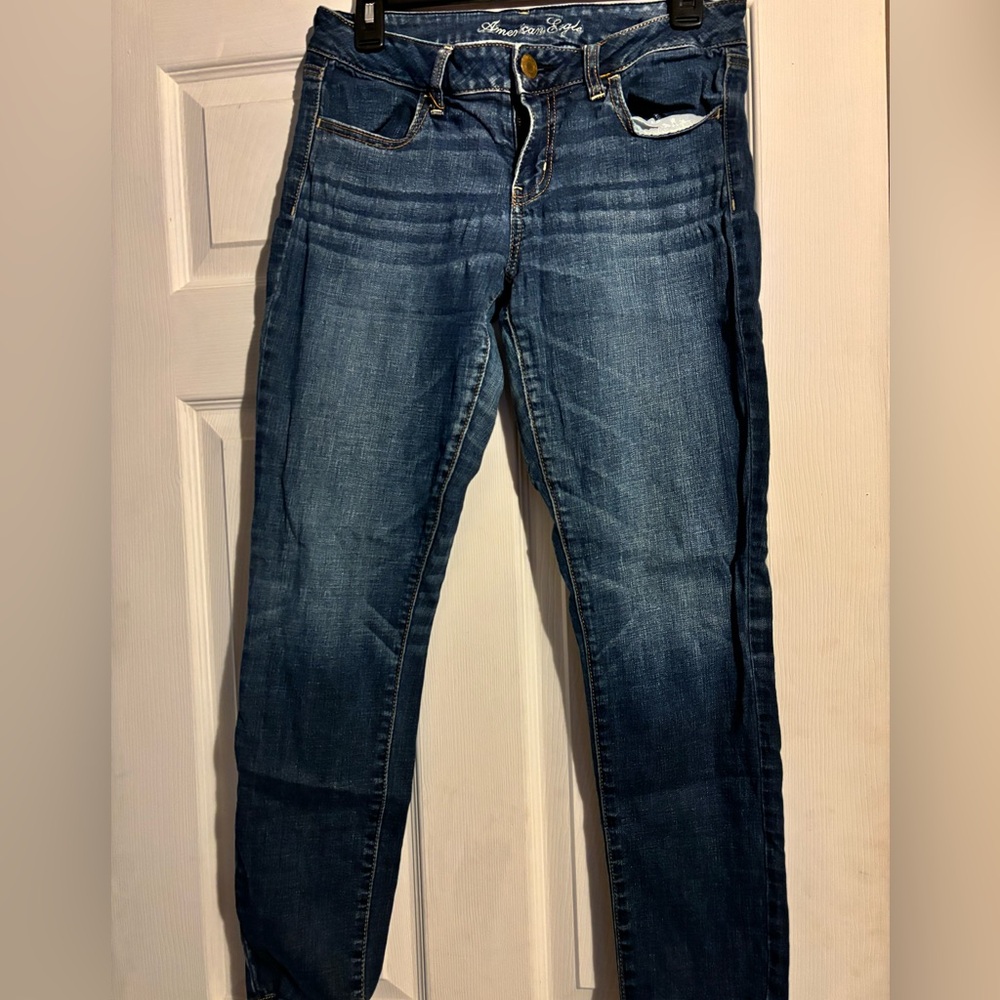 Light blue American eagle jeans
